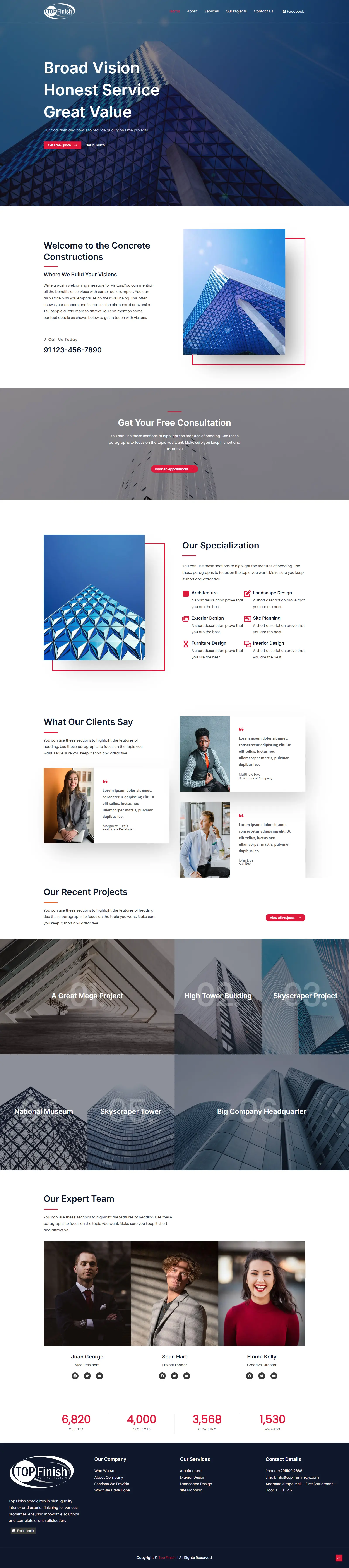 Website Project Preview